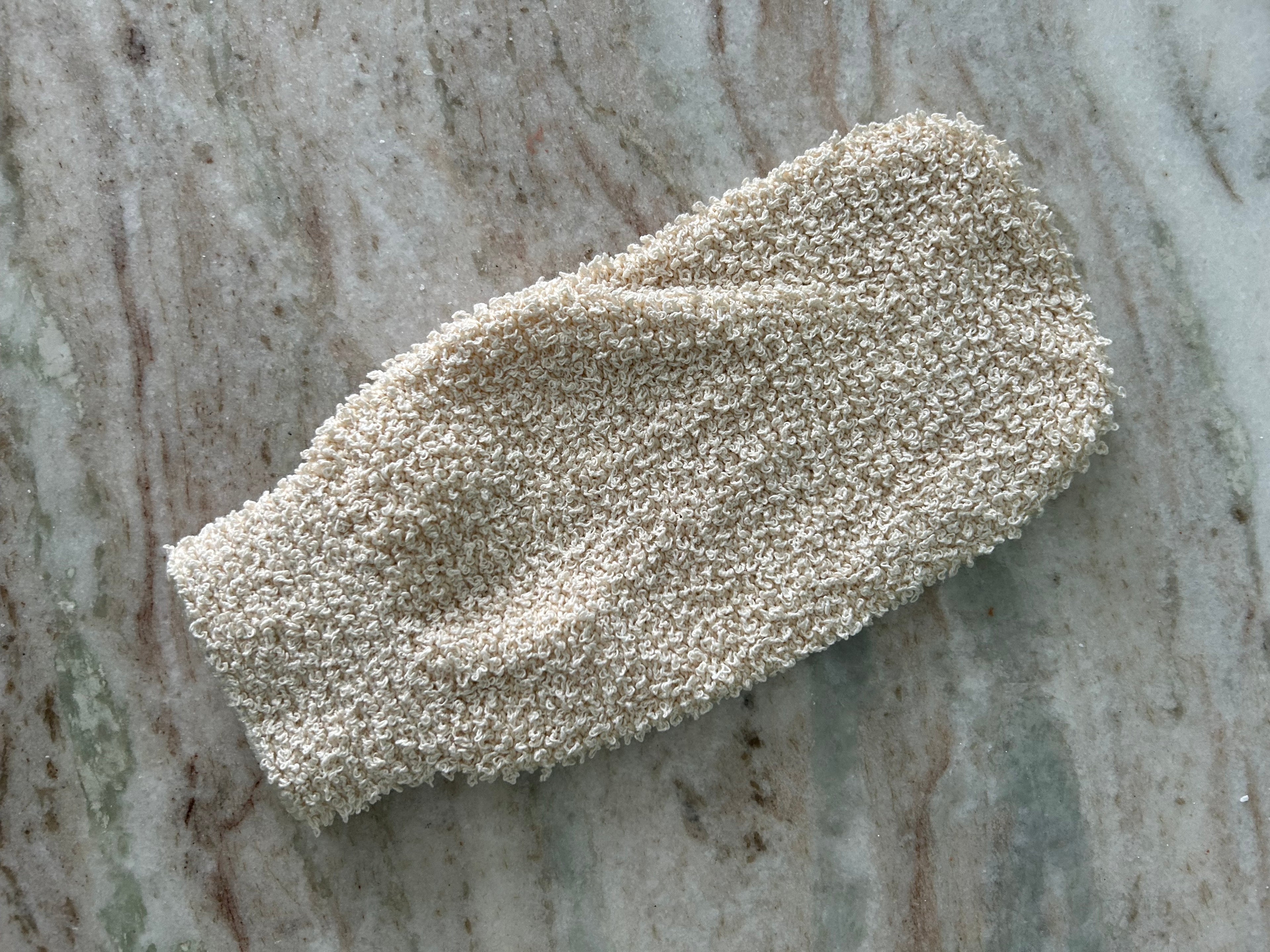 Handwoven Hemp Exfoliating Glove